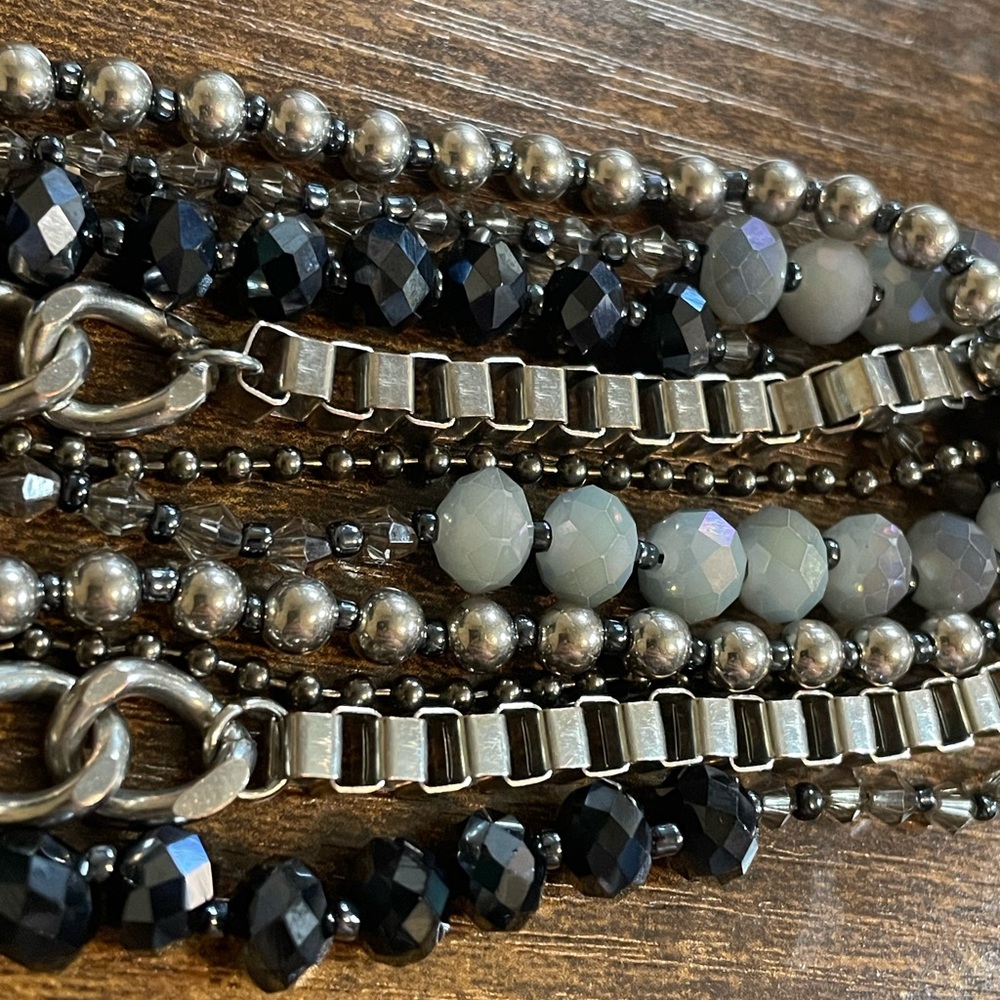 Cookie Lee Multi-Strand Monochromatic Necklace - image 7